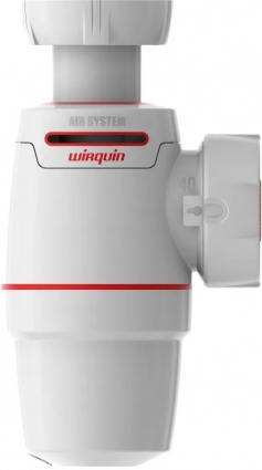 Сифон для мойки Wirquin Neo Air 30987073 белый