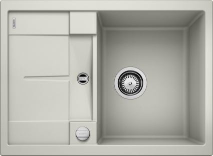 Мойка кухонная Blanco Metra 45S Compact 520570 жемчужная матовая, прямоугольная, 68x50 см