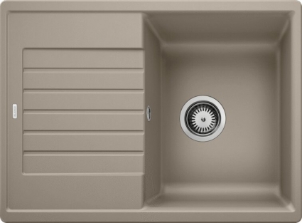 Мойка кухонная Blanco ZIA 45 S Compact 524728 серый беж матовая, прямоугольная, 68x50 см