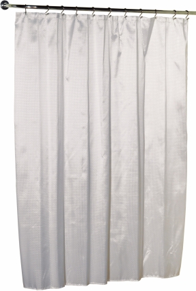 Штора для ванной Carnation Home Fashions Lauren Grey цвет серый,  в современном стиле