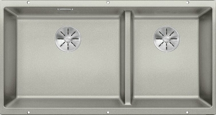 Мойка кухонная Blanco Subline 480/320-U жемчужная матовая, прямоугольная, 85.5x46 см