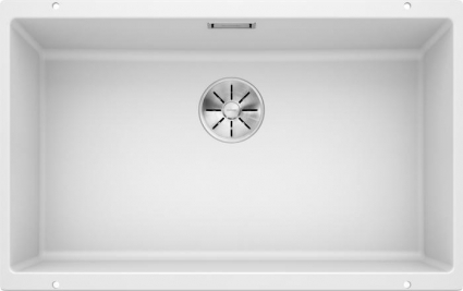 Мойка кухонная Blanco Subline 700-U белая матовая, прямоугольная, 73x46 см