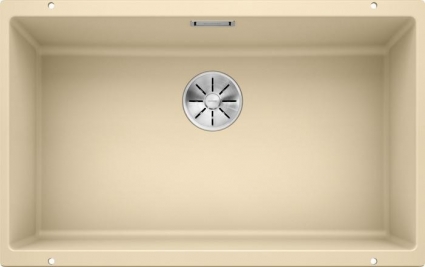 Мойка кухонная Blanco Subline 700-U шампань матовая, прямоугольная, 73x46 см