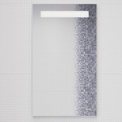 Зеркало Cersanit LED 010 base 40, с подсветкой, прямоугольное