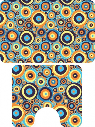 Коврик Veragio Carpet VR.CPT-7200.07 Bubbles комплект в современном стиле