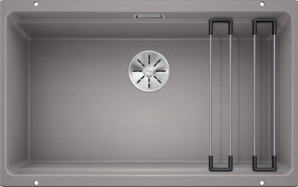 Мойка кухонная Blanco Etagon 700-U алюметаллик матовая, прямоугольная, 73x46 см