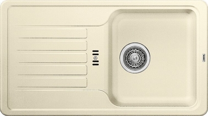 Мойка кухонная Blanco Favos mini жасмин матовая, прямоугольная, с крылом, 78x43.5 см