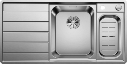 Мойка кухонная Blanco Axis III 6S-IF правая зеркальная, прямоугольная, 100x51 см