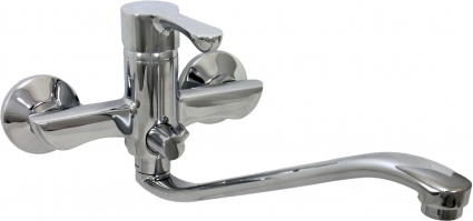 Смеситель Argo Teta 35-S35L/K универсальный однорычажный, хром