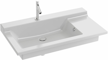Раковина Jacob Delafon Soprano EXK112 100 см прямоугольная, цвет белый