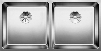 Мойка кухонная Blanco Andano 400/400-IF зеркальная, прямоугольная, 86.5x44 см
