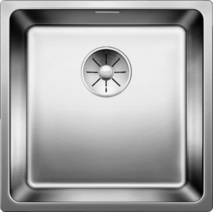 Мойка кухонная Blanco Andano 400-IF зеркальная, квадратная, 44x44 см