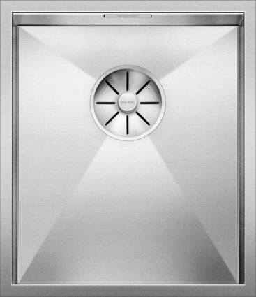 Мойка кухонная Blanco Zerox 340-IF зеркальная, прямоугольная, 38x44 см