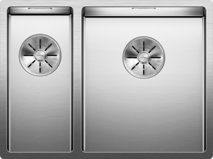 Мойка кухонная Blanco Claron 340/180-IF R зеркальная, прямоугольная, 58.5x44 см
