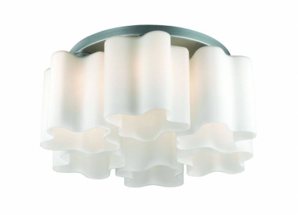 Потолочная люстра ST Luce Onde SL116.502.06 в стиле Хай-тек, цвет белый