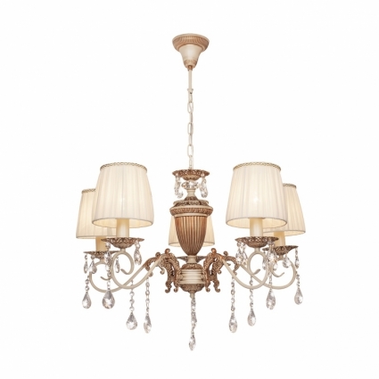 Подвесная люстра Silver Light Pallada 731.51.5 в классическом стиле, цвет бежевый