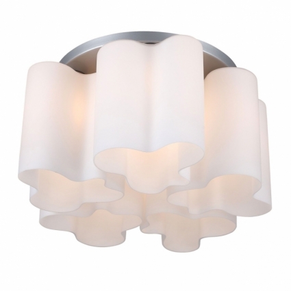 Потолочная люстра ST Luce Big Onde SL119.502.05 в современном стиле, цвет белый