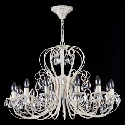 Подвесная люстра Maytoni Princess ARM270-12-R в стиле модерн, цвет бежевый