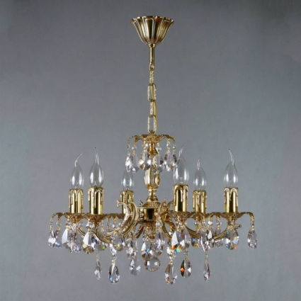 Подвесная люстра Ambiente Benisa 2226/6 WP Tear Drop в классическом стиле, цвет бронза
