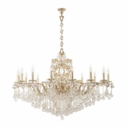 Dio D`arte Подвесная люстра Dio DArte Asfour Forli E 1.1.16.200 G в классическом стиле, цвет золотой
