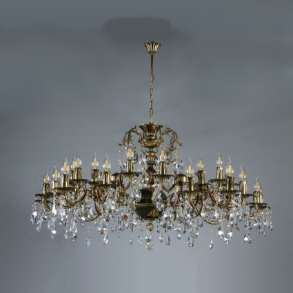 Подвесная люстра Ambiente Benisa 2226/30 PB Tear Drop в классическом стиле, цвет бронза