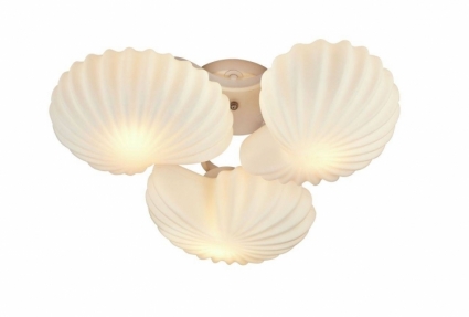 Потолочная люстра ST Luce Conglia SL534.502.03 в морском стиле, цвет белый