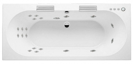 Гидромассаж Riho Daytona Yan Pool W-pool HM с электроуправлением, белый