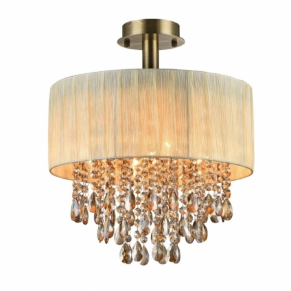 Потолочная люстра ST Luce Lusso SL893.532.05 в стиле арт-деко, цвет белый