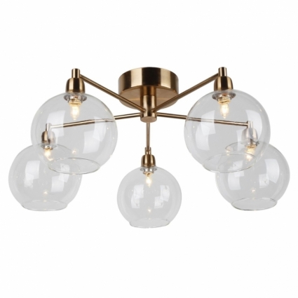 Потолочная люстра Arte Lamp 56 A8564PL-5RB в стиле ретро, цвет бронза