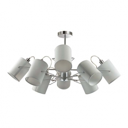 Потолочная люстра Lumion Visario 3522/8C в современном стиле, цвет белый
