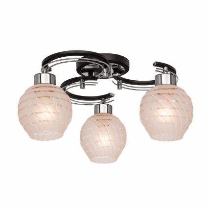 Потолочная люстра Silver Light Viola 258.59.3 в современном стиле, цвет белый