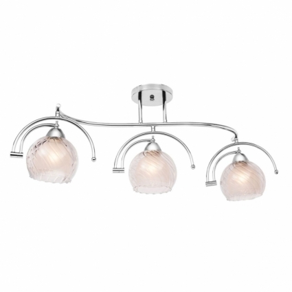 Потолочная люстра Silver Light Sfera 255.54.3 в современном стиле, цвет белый