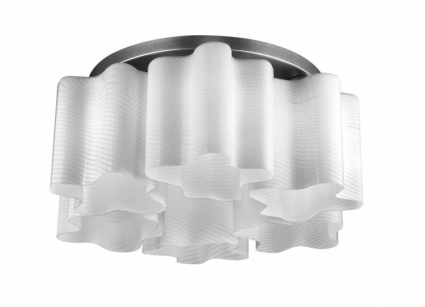 Потолочная люстра ST Luce Onde SL117.502.06 в стиле Хай-тек, цвет белый