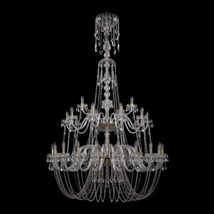 Подвесная люстра Bohemia Ivele 1406/20+10+5/530-200/G в классическом стиле, цвет золотой