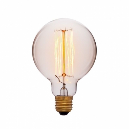 Sun Lumen Лампа накаливания E27 40W шар золотой 051-996 цвет золотой