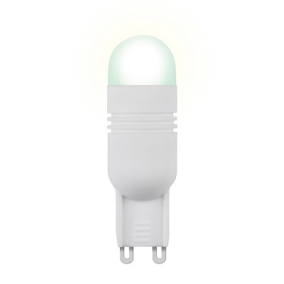 Uniel Лампа светодиодная (07344) G9 2,5W 3000K капсульная матовая LED-JCD-2,5W/WW/G9/FR, мощность 2.5 Вт