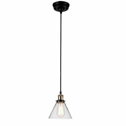 Подвесной светильник ST Luce SL237.403.01 в стиле лофт, цвет черный
