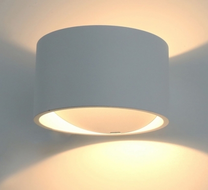 Настенный светодиодный светильник Arte Lamp Cerchito A1417AP-1WH в современном стиле, цвет белый