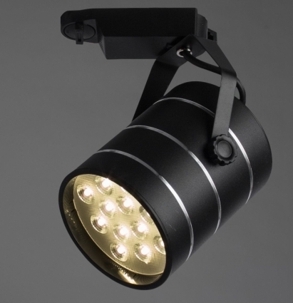 Трековый светодиодный светильник Arte Lamp Cinto A2712PL-1BK в современном стиле, цвет черный
