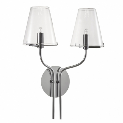 Бра Lightstar Diafano 758624 в современном стиле, цвет хром, мощность 80 Вт