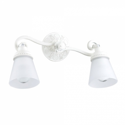 Спот Maytoni Mia ECO564-02-W в стиле прованс, цвет белый, мощность 80 Вт