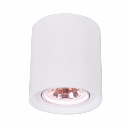 Встраиваемый светильник Arte Lamp Tubo A9262PL-1WH в современном стиле, цвет белый
