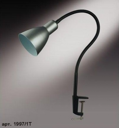 Настольная лампа Odeon Light Costa 1997/1T в современном стиле, цвет серый