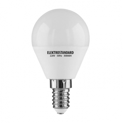Elektrostandard Лампа светодиодная Classic SMD E14 5W 3300K шар матовый 4690389054822