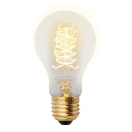 Uniel Лампа накаливания (UL-00000475) E27 40W груша золотистая IL-V-A60-40/GOLDEN/E27 CW01 цвет золотой