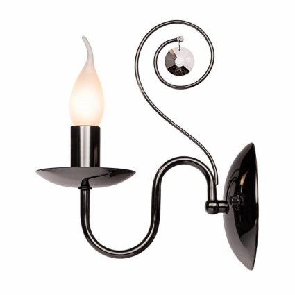 Бра Silver Light Fancy 121.49.1 в замковом стиле, цвет хром, мощность 60 Вт