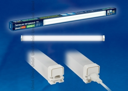 Мебельный светодиодный светильник (UL-00001617) Uniel ULO-BL60-9W/NW/K IP54 White в современном стиле, цвет белый