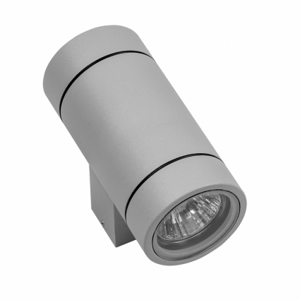 Уличный настенный светильник Lightstar Paro 351609 в стиле Хай-тек, цвет серый