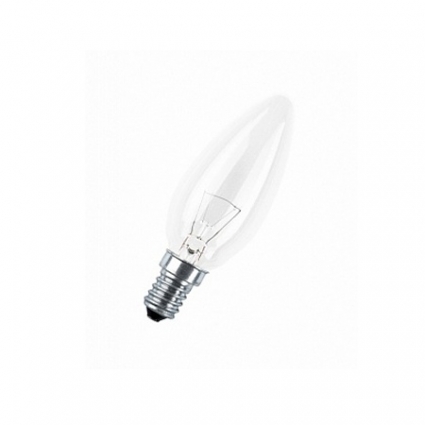 Osram Лампа накаливания E14 60W 2700K свеча прозрачная 4008321665942 цвет прозрачный