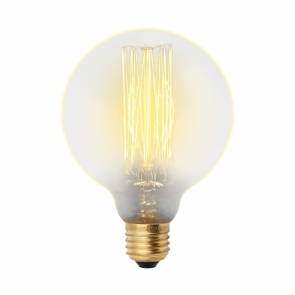 Uniel Лампа накаливания (UL-00000478) E27 60W шар золотистый IL-V-G80-60/GOLDEN/E27 VW01 цвет золотой